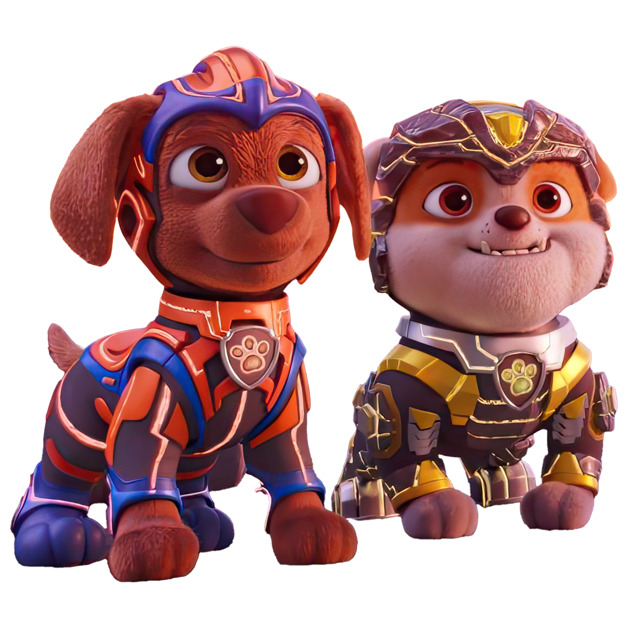 Samolepka na zeď PAW Patrol - Mighty Pups 2